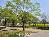 광주환경공단, ‘승촌보 캠핑장’, 봄철 인기 속 이용객 급증