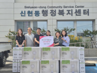 에이스장식철물공구, 시흥시 신현동 취약계층에 선풍기 50대 후원