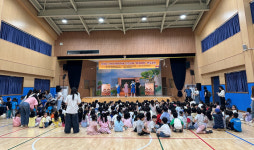 시흥시오이도문화복지센터, 미취학 아동 대상 안전교육 연극 진행