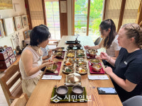 ‘강해영’ 팸투어 전남대 외국인 유학생들 참여