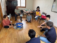 화종영 합천군 대병면장, 부임 후 경로당 순회 방문