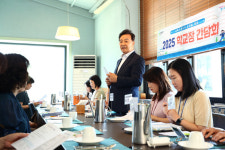 김성제 의왕시장, 관내 초중고 및 특수학교 학교장 간담회 개최