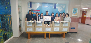 의왕시 갈뫼중학교, 내손1동에 학생들이 직접 만든 물품으로 따뜻한 나눔 실천