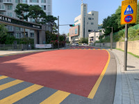 광진구, 어린이보호구역 9200㎡에 미끄럼방지 포장