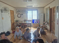 합천군 삼가면, 수해입은 경로당 응급개보수 현황 점검