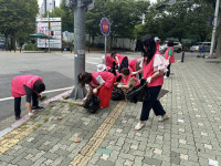 군포시 산본2동 통장협의회, 환경정화 활동 실시