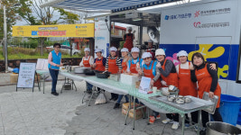 연천군 자원봉사센터, ‘사랑의 밥차’ 무료 급식