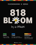 지드래곤x코팬글로벌, ‘818 BLOOM’ 오프라인 스토어 오픈...예약 필수