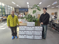 인천시 계양구 작전1동 착한고기 정육식당, 매달 김 10상자 기탁