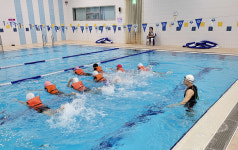 성남시청소년청년재단 판교유스센터, 메타버스 수영장 도입한 미래형 생존수영교육 선보여