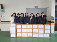 인천시 계양구 효성2동 통장자율회, 경로당 18곳에 국내산 포기김치 전달