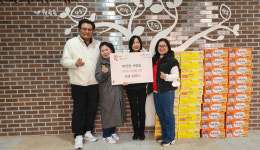 시흥시 월곶동, ‘따뜻한 사람들’ 모임…라면 40상자 기탁
