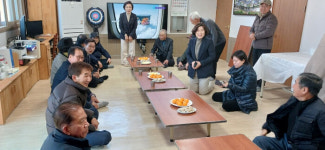 합천군 가회면, 관내 전 경로당 방문 새해인사