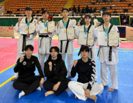 인천대, 전국태권도대회 금메달 3개·은메달 2개 획득