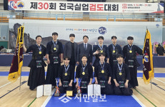 광주시북구검도부, 제30회 전국실업검도대회 개인·단체전 금메달 싹쓸이
