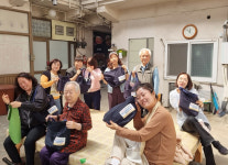 인천시 미추홀구 용현1·4동 마을공동체 ‘실과 바늘 공방’, 경추 베개·도시락 가방 제작으로 나눔문화 확산