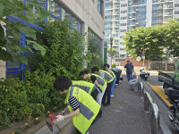 인천시 계양구 계산4동 주민자치회, 상반기 도시녹화운동 실시