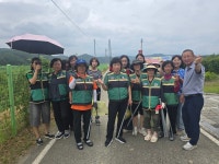 합천군 쌍책면 여성민방위기동대 환경정화활동 실시