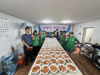 안산시 반월동 새마을회, 사랑의 삼계탕 나눔으로 여름나기 응원
