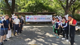 동대문구, 이문초교 일대 태극기 바람개비길 조성