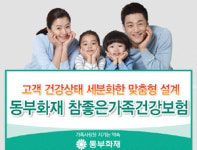 [새로나온 보험상품]동부화재 ‘참좋은가족건강보험’