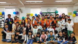 한화손보, 보육시설 어린이와 ‘서예 전시회’ 열어