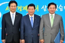 한나라당 당직인선 불협화음..홍준표 최고위원 퇴장
