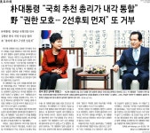 동아일보, 모두까기에서 야당까기로 돌아서