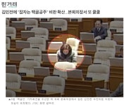 김민전, 잠자는 백골공주 한겨레 보도 언중위 조정 신청
