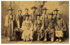 조선의 첫 서구 사절단 보빙사와 일행들