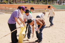 거제 애광학교 원생 환경정화 봉사활동