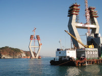 거가대교 그 위용을 드러내다