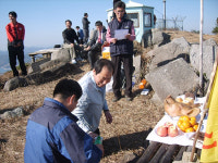둔덕면, 산불예방 기원제