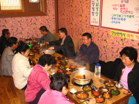 마전동 독거노인 초청 점심 제공