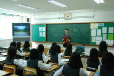 거제 계룡중학교, 미국 자매결연단 방문