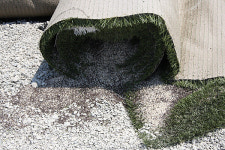 통영 스포츠 파크 인조잔디구장 지반 침하