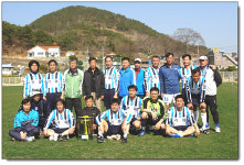 거제시 40대 축구단 전국 3위