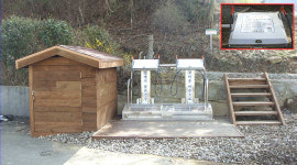 거제 아주동 등산객 먼지털이 제공