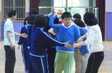 거제 하청중, 애광학교와 통합교육 실시