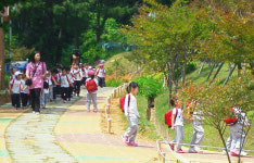 거제도 장미공원 자연학습장으로 각광