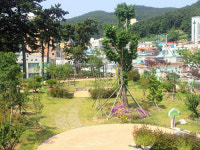 능포동 청사 도심속 휴식 공간 인기