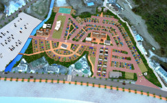 한려해상국립공원 거제 오토캠핑장 조성공사 기공