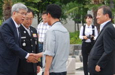 이기환 소방방재청장 한국가스공사 통영기지 방문