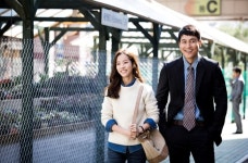 한지민-정우성, 빠담빠담 촬영 공개…설레는 데이트 장면 포착