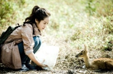 빠담빠담 한지민, 동물들과 사랑에 빠져