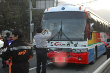 거제 H유치원 원생 4명 교통사고 부상