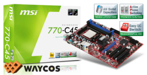 웨이코스, MSI 770-C45 메인보드 출시