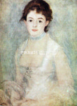 명화속의 여인상-르느와르 앙리오 부인