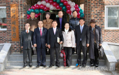 한나라당 기독인회 암사재활원에 성금전달