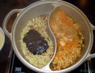 반반라면 짬짜면을 집에서(?) 저 냄비 어디서 파나요?